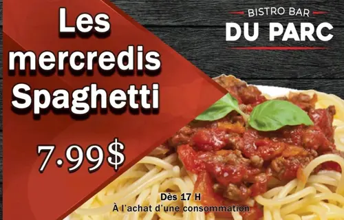 Image promotion Bistro Bar Du Parc