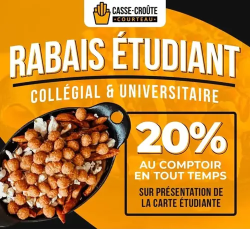 Image promotion Casse-croûte Courteau St-Grégoire