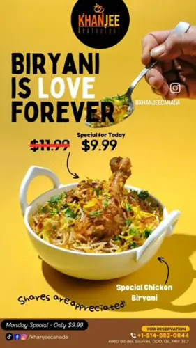Image promotion Restaurant KhanJee