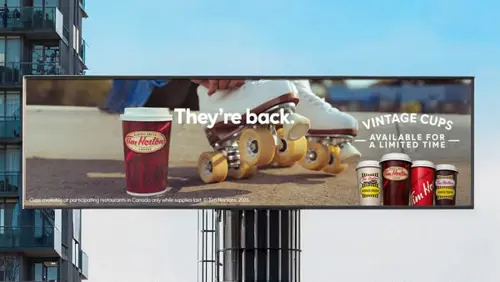 Image promotion Tim Hortons
