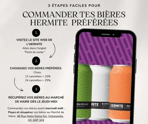 Image promotion L'Hermite - Microbrasserie / Resto-Pub