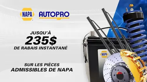 Image promotion Desharnais Pneus et Mécanique - Point S - NAPA Autopro