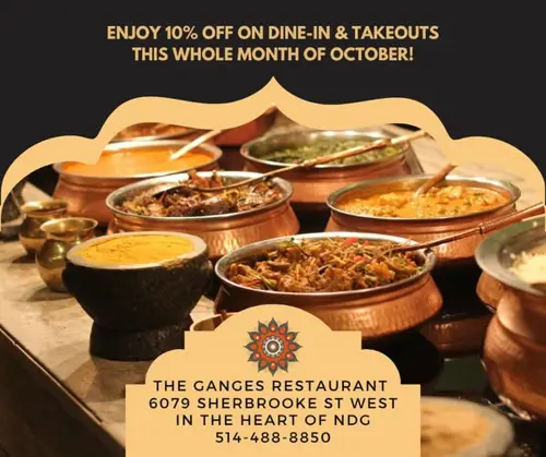 Image promotion Ganges Restaurant