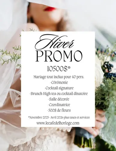 Image promotion Le Café de l'Horloge