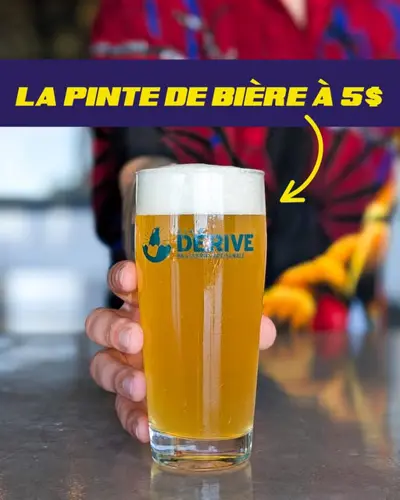 Image promotion À La Dérive - Brasserie Artisanale