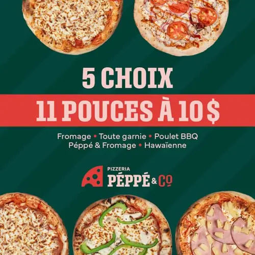 Image promotion Pizzeria Péppé & Co