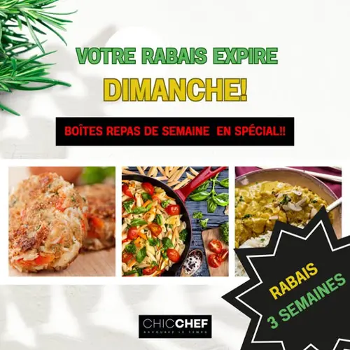 Image promotion L'expérience chic chef