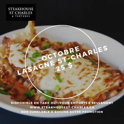 Image promotion Steak house St-Charles
