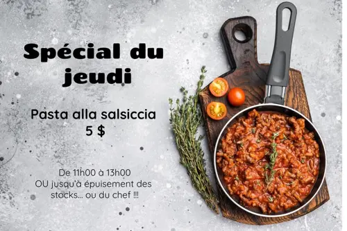 Image promotion Bistro Audrey Traiteur