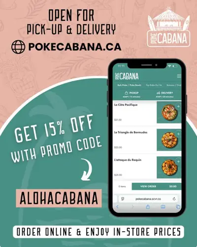 Image promotion Poke Cabana