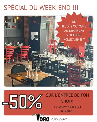 Image promotion Restaurant Toro Bistro & Grill