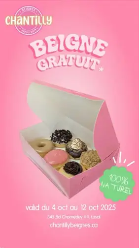 Image promotion Chantilly Beignes