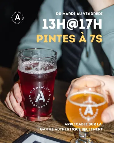 Image promotion Alchimiste - Microbrasserie