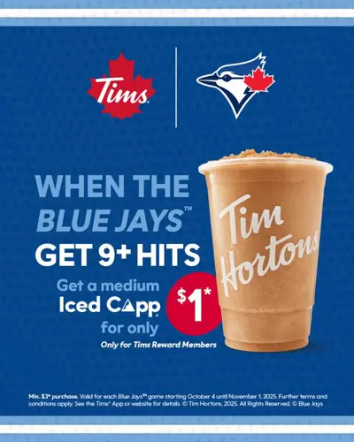 Image promotion Tim Hortons