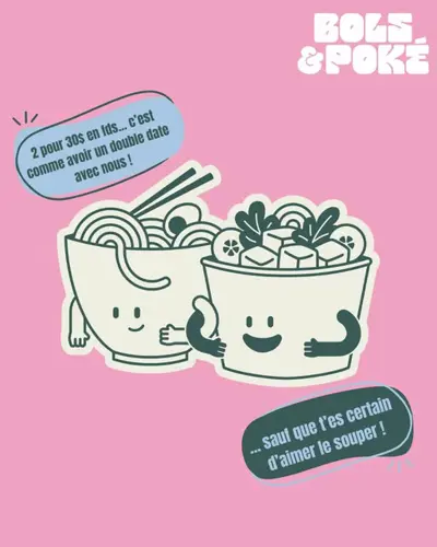 Image promotion Bols et poké Lévis