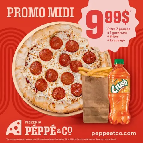 Image promotion Pizzeria Péppé & Co