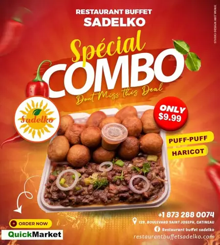 Image promotion Sadelko Buffet African Restaurant