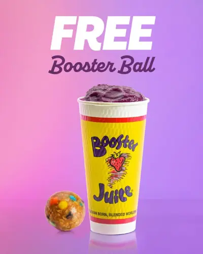 Image promotion Booster Juice