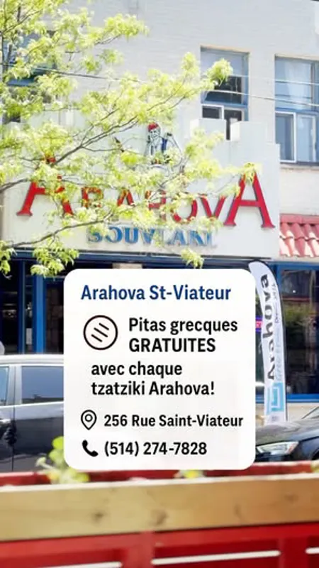 Image promotion Arahova Souvlaki Cote Des Neiges