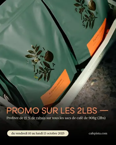 Image promotion Café Pista