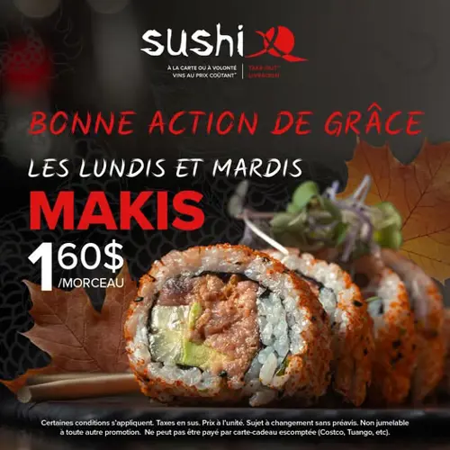 Image promotion Sushi X Pyramide