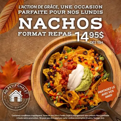 Image promotion Restaurant Au Petit Chalet