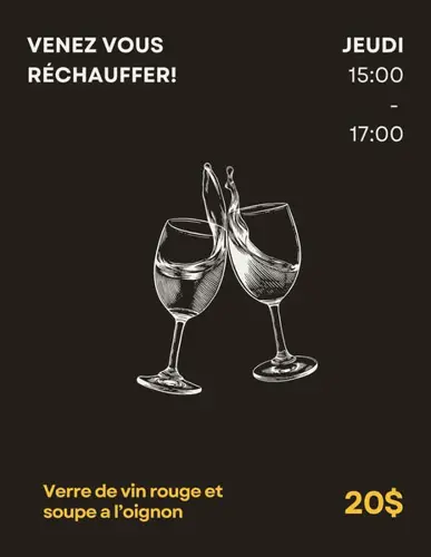 Image promotion Ensemble bar à vin