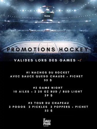 Image promotion Resto Bar Le Dauphin - Sherbrooke