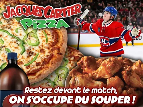 Image promotion Jacques Cartier Pizza - Châteauguay
