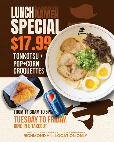 Image promotion Sansotei Ramen Royalmount