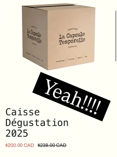 Image promotion La Capsule Temporelle - Cidrerie