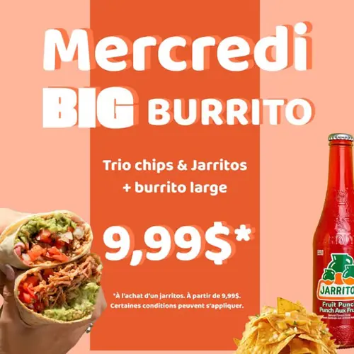 Image promotion Restaurant Nacho’s Terrebonne